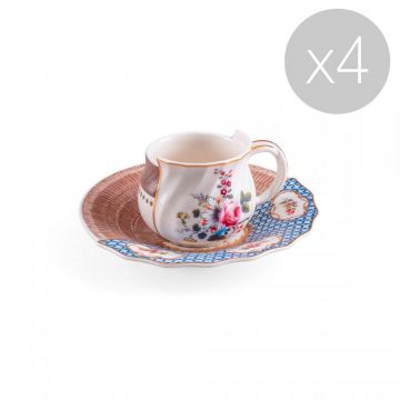 Tasse à café hybride Djenné - Lot de 4