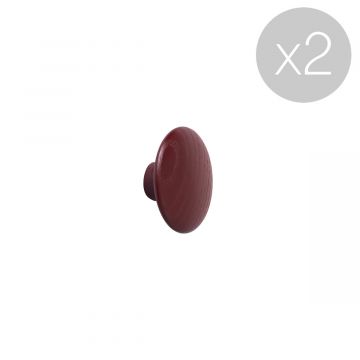 The Dots coat hooks - Lot de 2