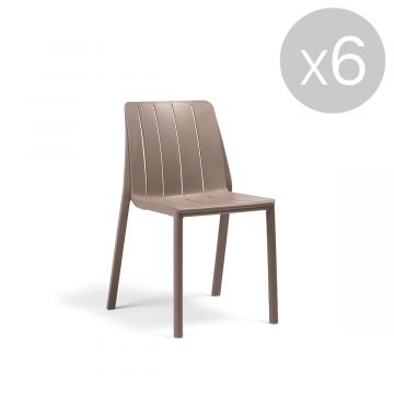Tiberina Bistrot - Chaises - Lot de 6