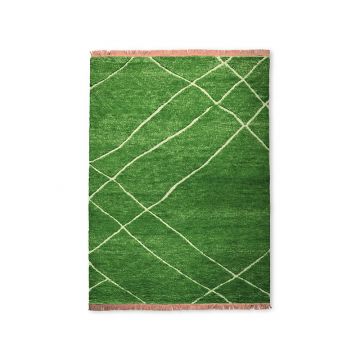 Hand Knotted Woolen Rug (180x280)