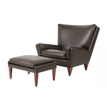 V11 - Lounge chair + Ottoman