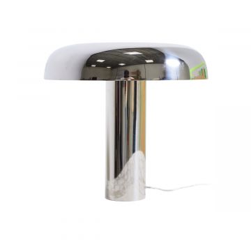 Mushroom lampe de table chrome