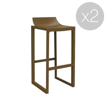 Wall Street Tabouret - Lot de 2